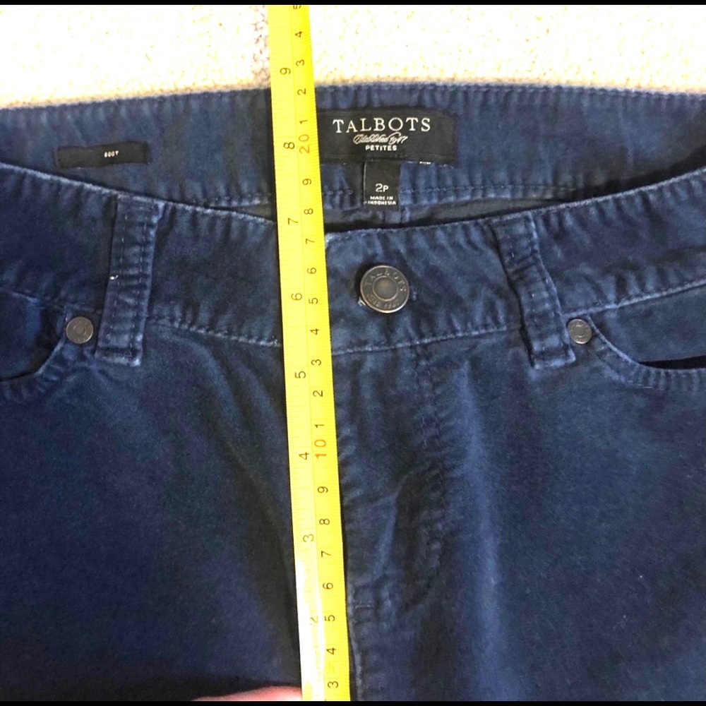 Talbots Velvet Jeans - Picture 6 of 8